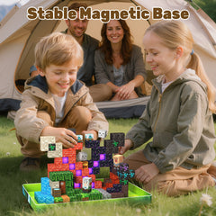 176 delar magnetiska skogs- och slottsblock S4027