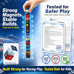 48 delar magnetiska racingblock (2 cm) SC-048
