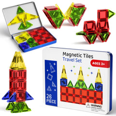 26PCS Magnetic Tiles S-1101W image 2